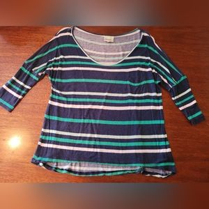 Anthropology Porridge womans shirt. Size xsmall.